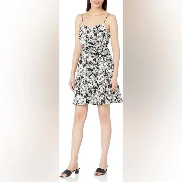 NINE WEST | Jojo Spaghetti Strap Tiered Mini Dress Size XL - Picture 4 of 4